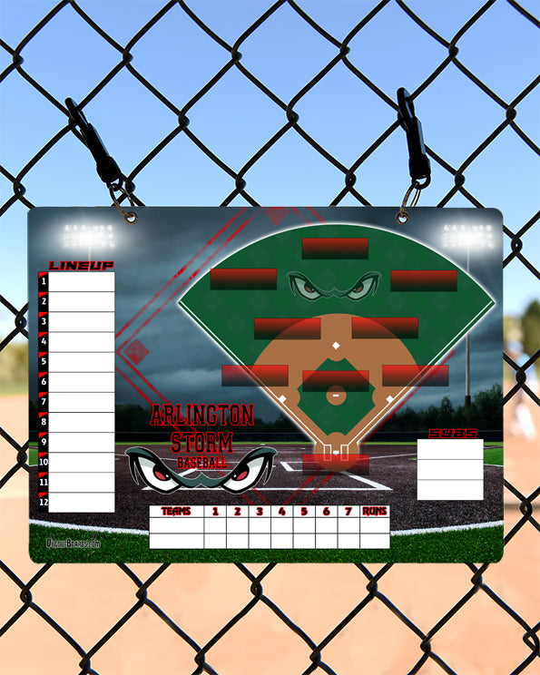 Custom "Night Game" Style Board