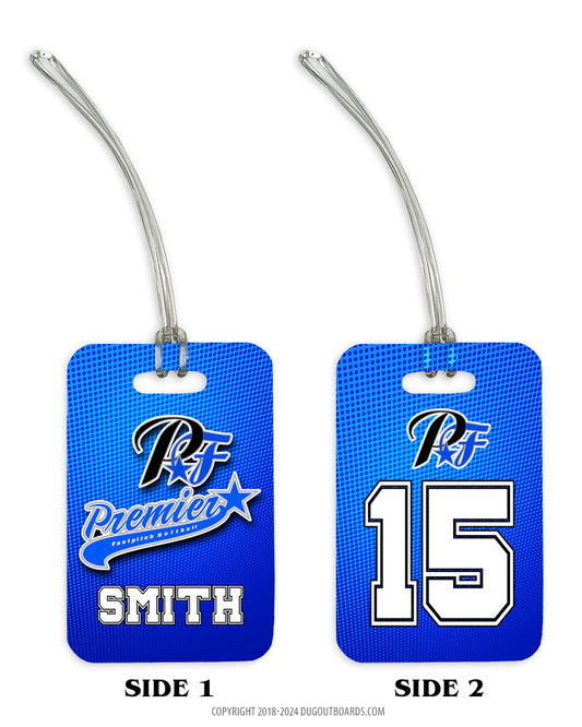 Custom Fastpitch Softball Bag Tag
