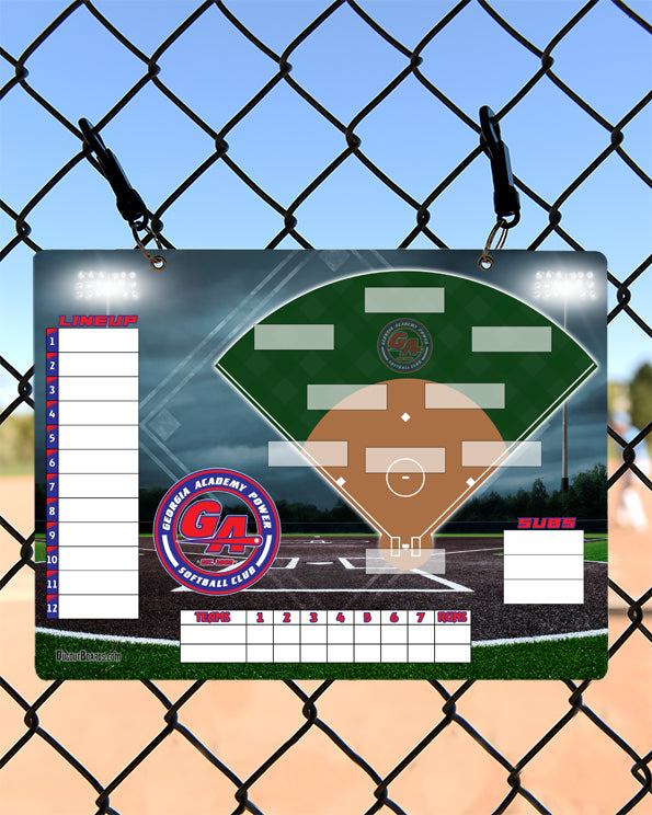 Custom "Night Game" Style Board