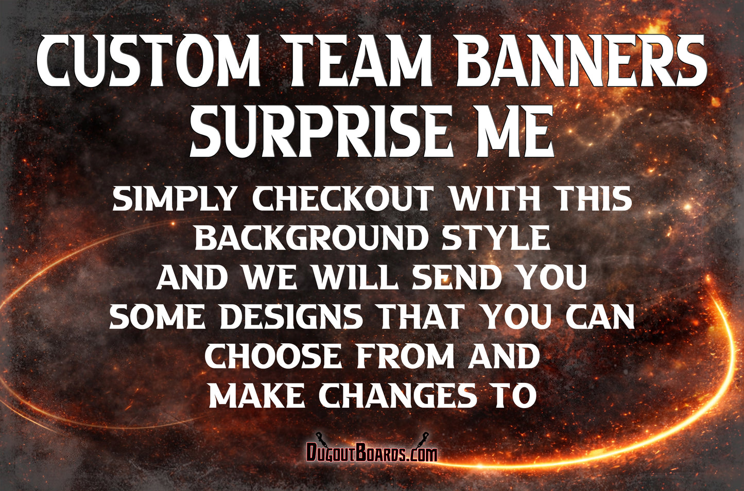 3ft x 6ft Team Banner