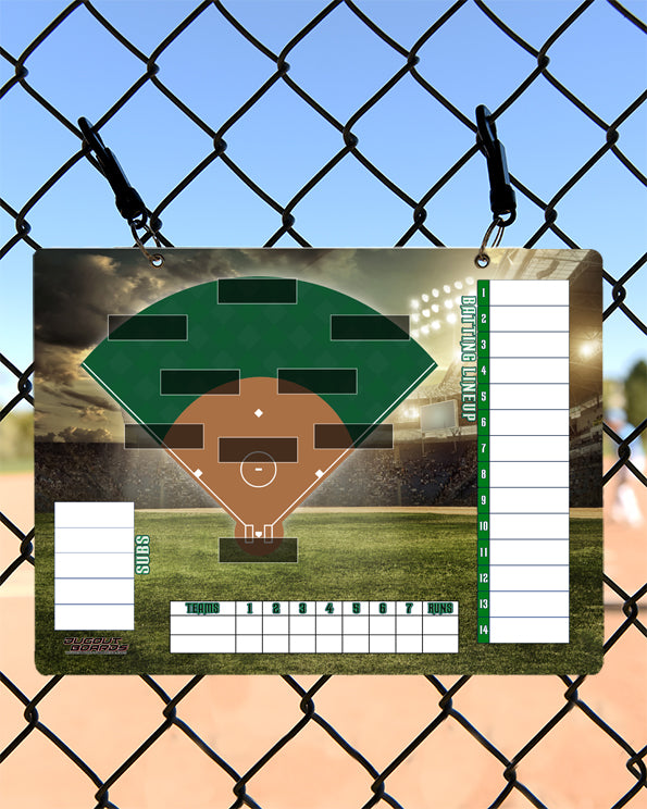 Lineup Board, Standard Stadium Fastpitch Horizontal