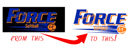 Vectorize logo cleanup