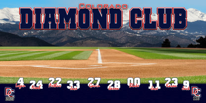 4ft x 8ft Team Banner