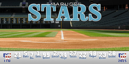 4ft x 8ft Team Banner