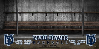 4ft x 8ft Team Banner