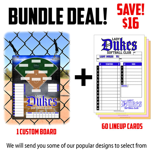 Lineup Board + Cards Bundle – Save $16